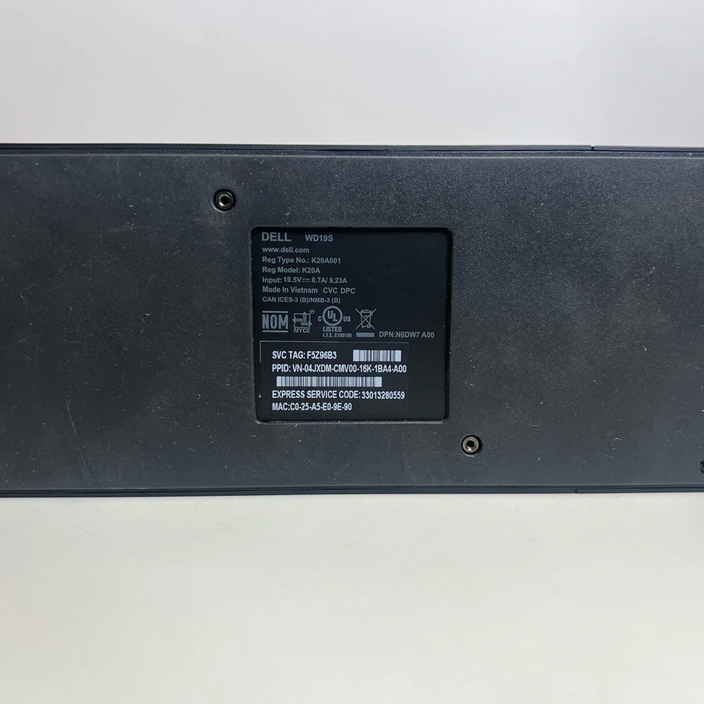 Dell Dock WD19S USB-C with multiple ports